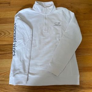 Women’s Vineyard Vines White Quarter Zip